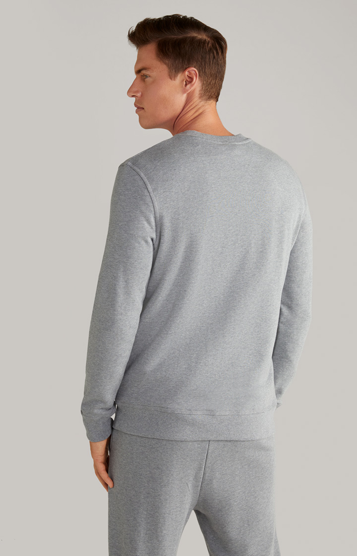 Sweatshirt Salazar in Grau meliert