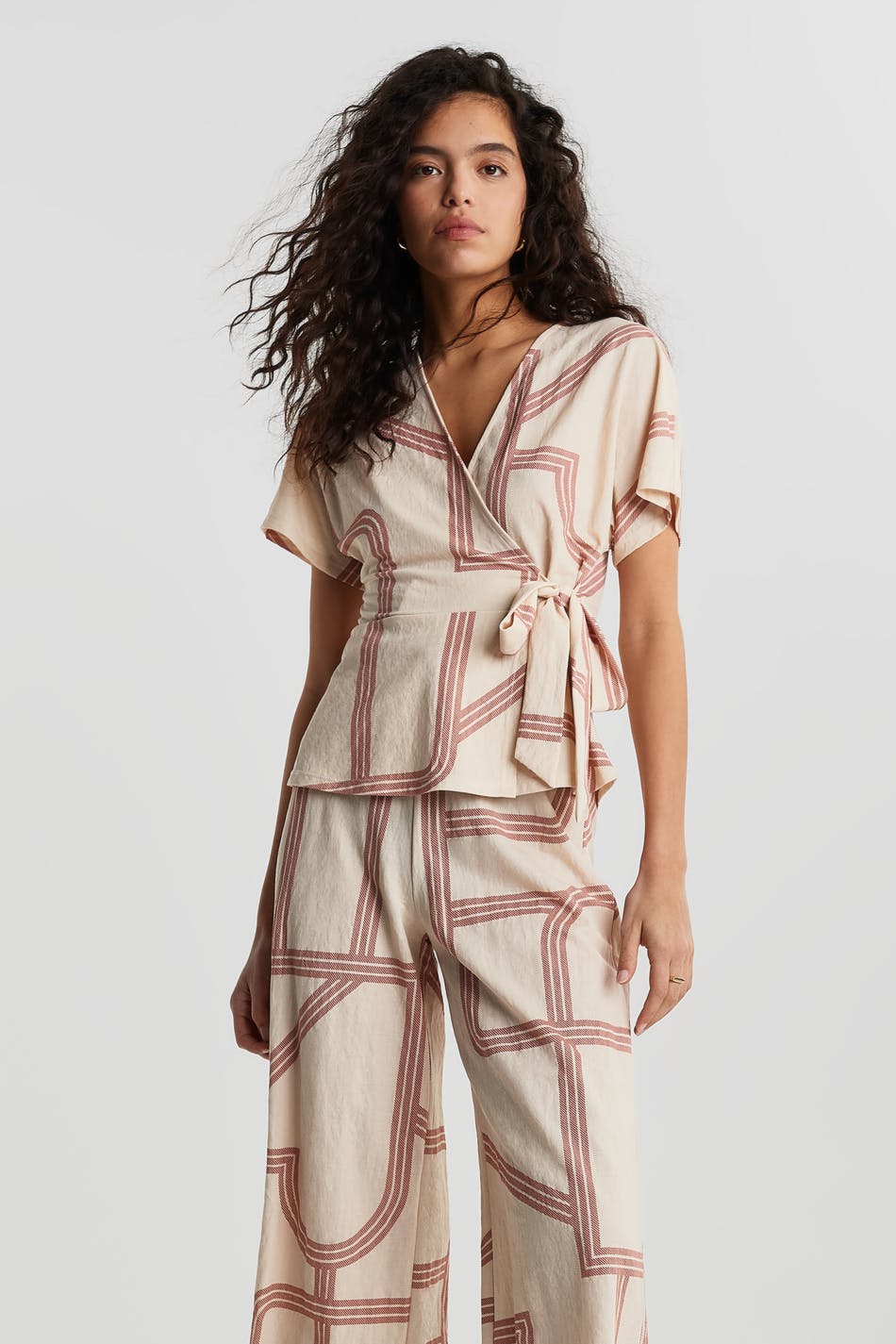 Wanja wrap top