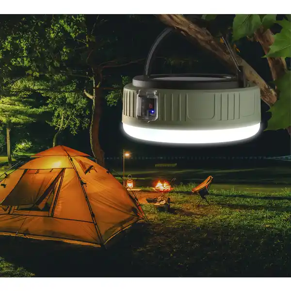 2-in-1-Solar-Campingleuchte