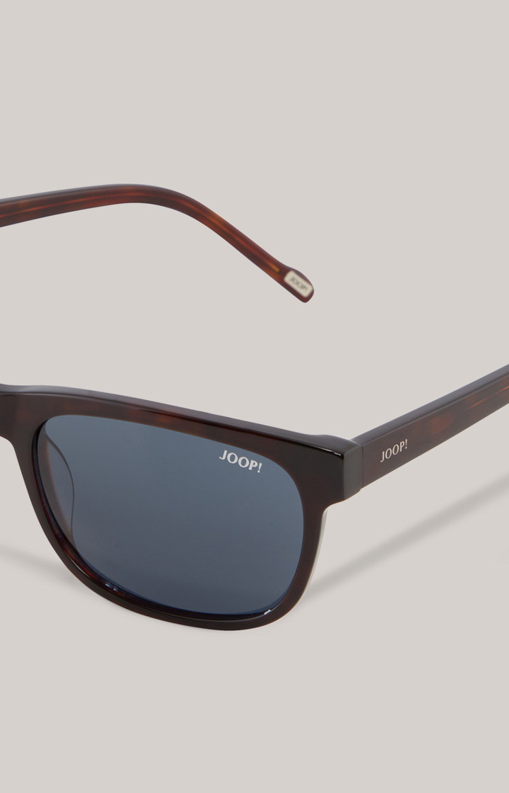 Sonnenbrille in Braun/Grau