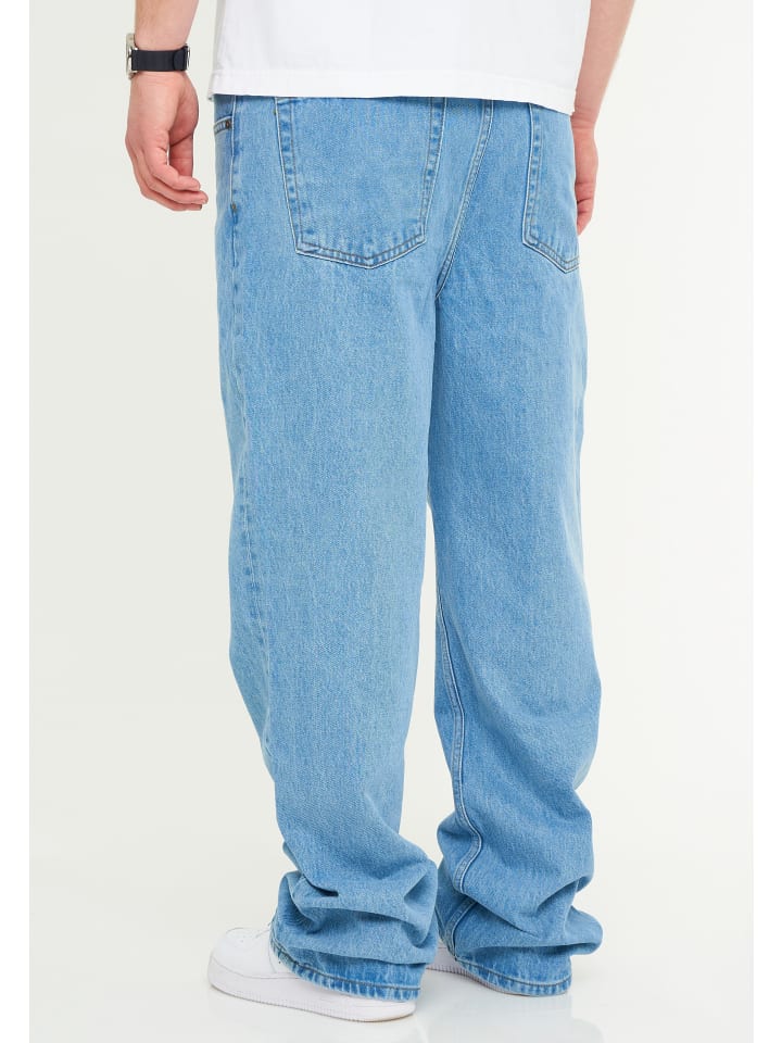 DAILY COTTON Jeans - DCCOTIA Lange Hose Loose-Fit Baggy in Light Blue günstig kaufen