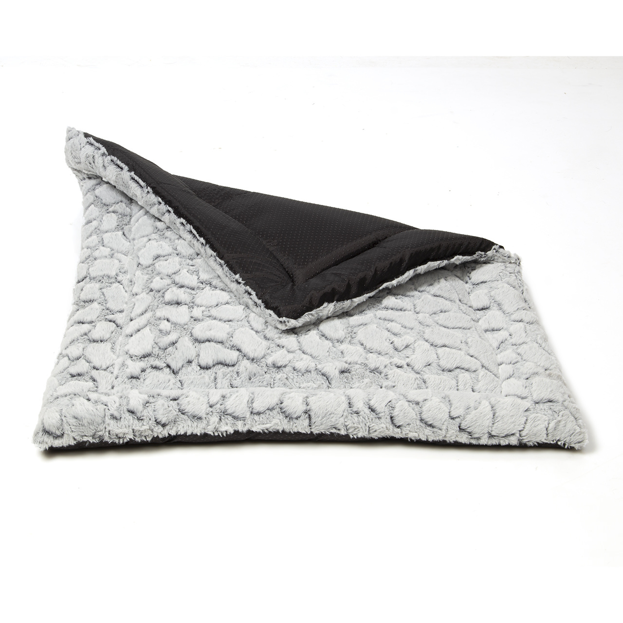Wallace & Jones Hundebetten Wallace & Jones gepolsterte Plüsch Wendedecke Snow S