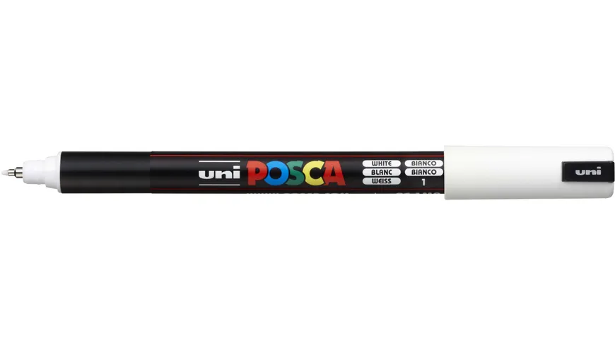 FABER-CASTELL  Marker UNI POSCA PC-1MR weiß weiß
