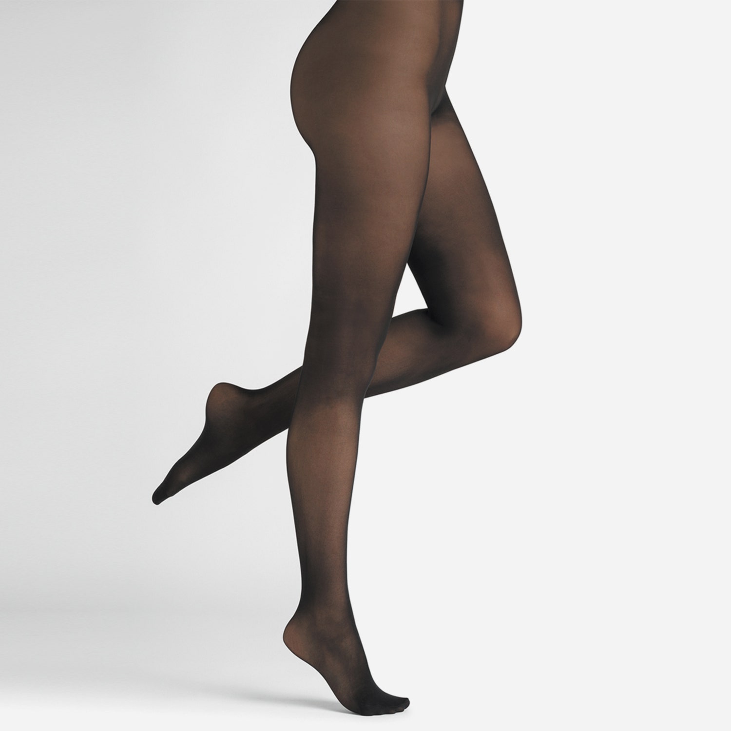 Collants semi-opaques BLEUFORET noirs Velouté 30D - Taille 1-S/M