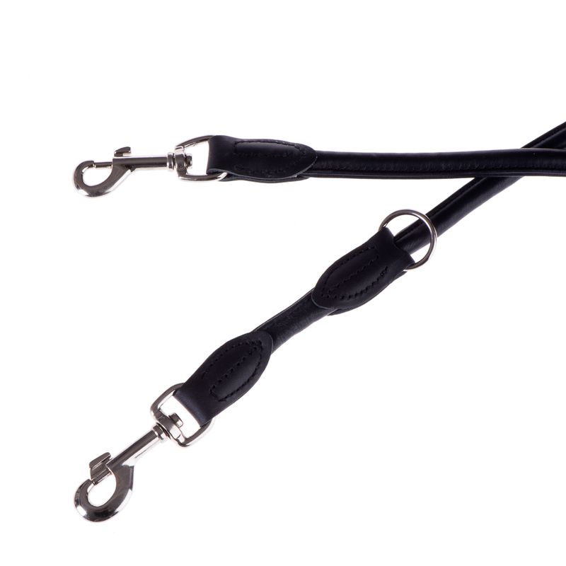 HUNTER Hundeleine Round & Soft Elk - schwarz zu TOP-Preisen