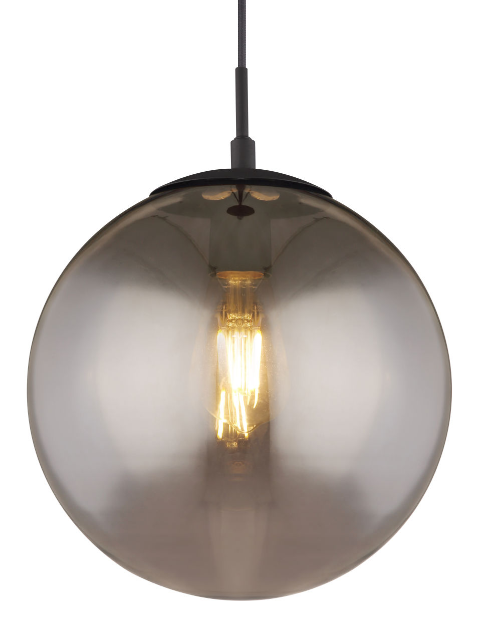 Globo Lighting - BLAMA - Hängeleuchte Metall schwarz matt, 1x E27