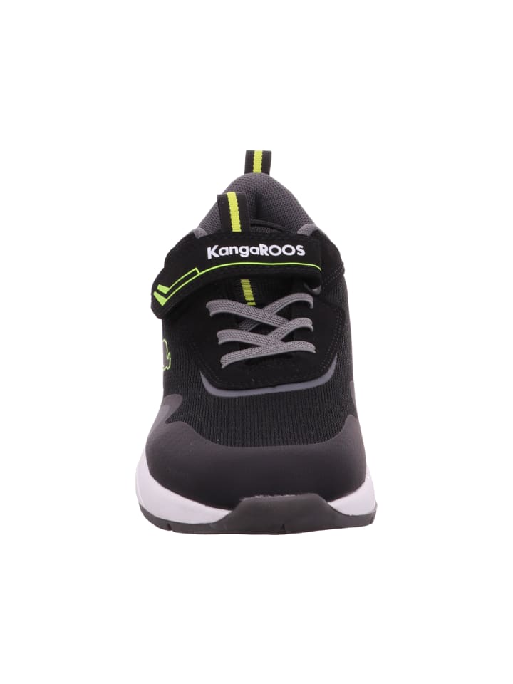 Kangaroos Klettschuhe in schwarz günstig kaufen