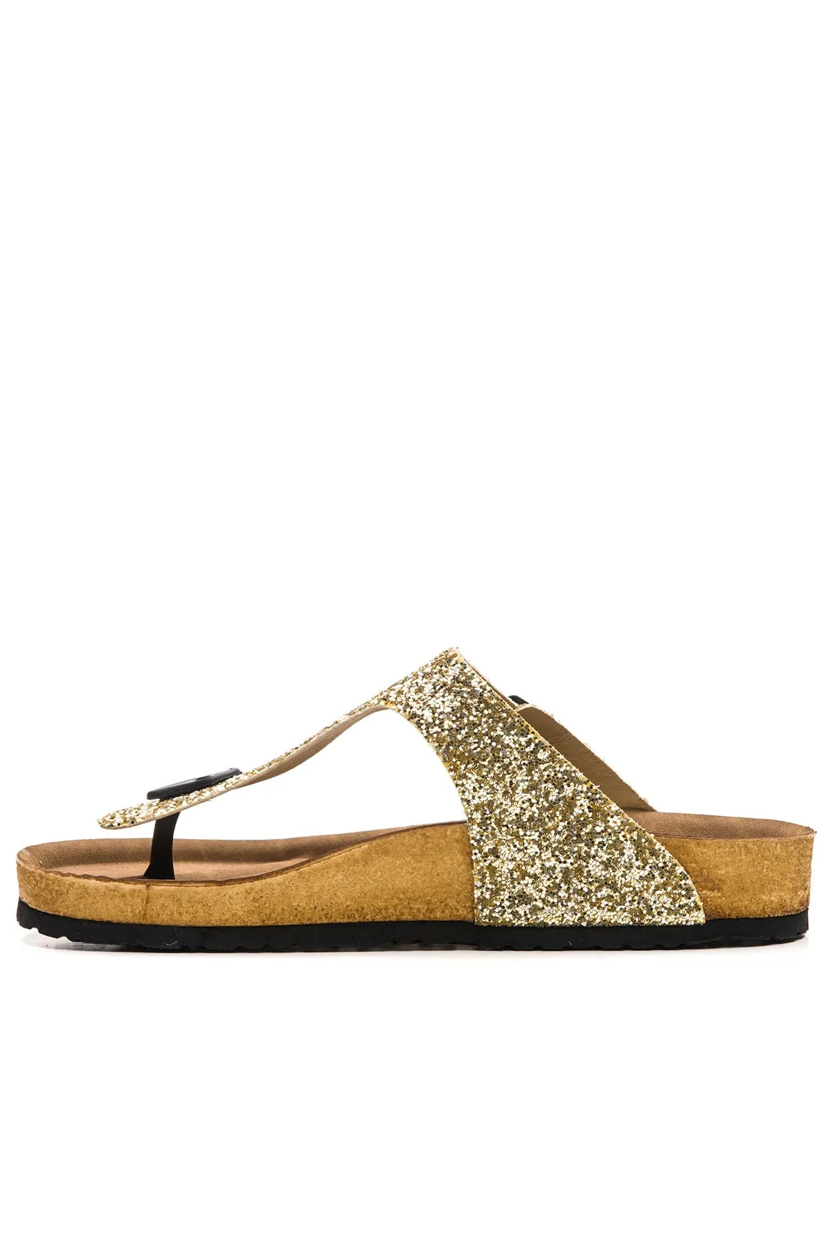 Slazenger  Luke Damen Hausschuhe Gold Glitzer