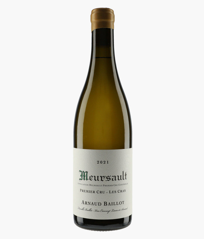 Meursault 1er Cru Aux Cras 2021BAILLOT ARNAUD