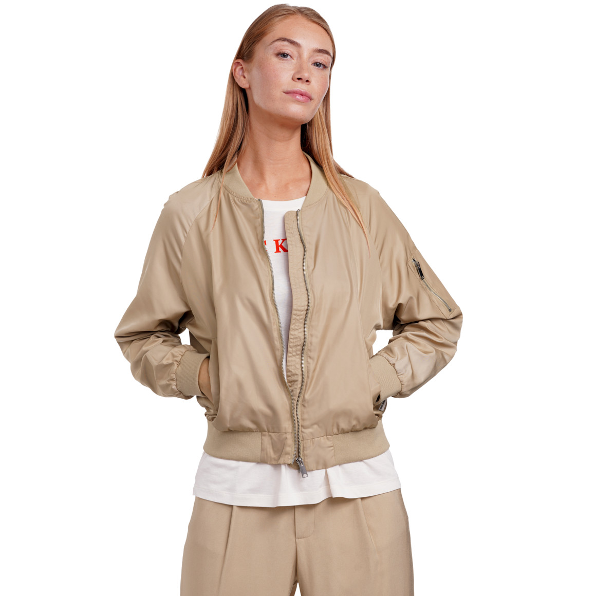 Damen Blouson mit Reißverschluss