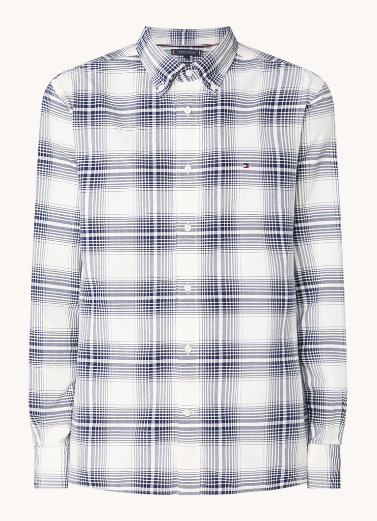 Cămașă în carouri cu croială clasică de la Tommy Hilfiger Heritage