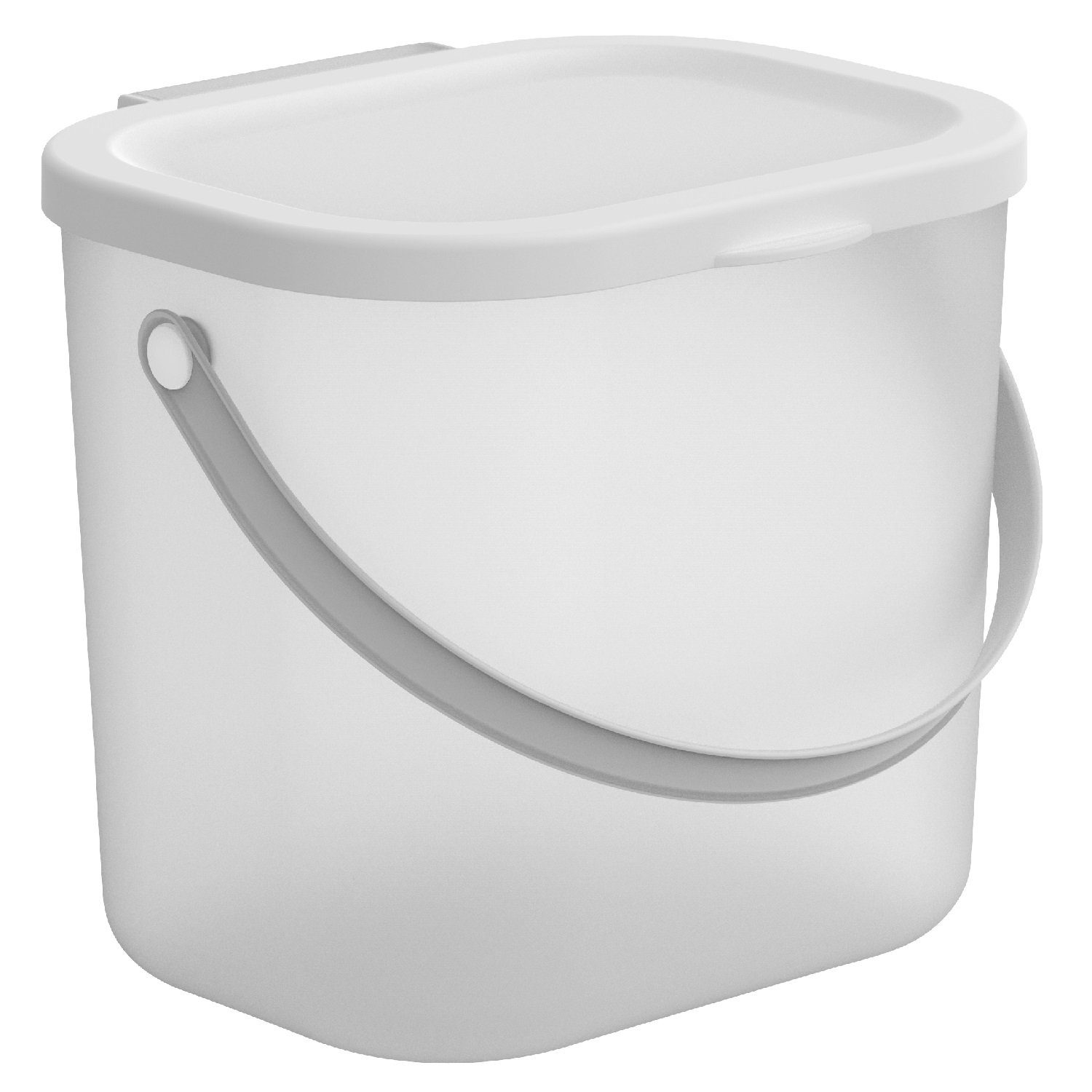 ROTHO Organizer Albula, Aufbewahrungsbehälter mit Deckel 6L Transparent