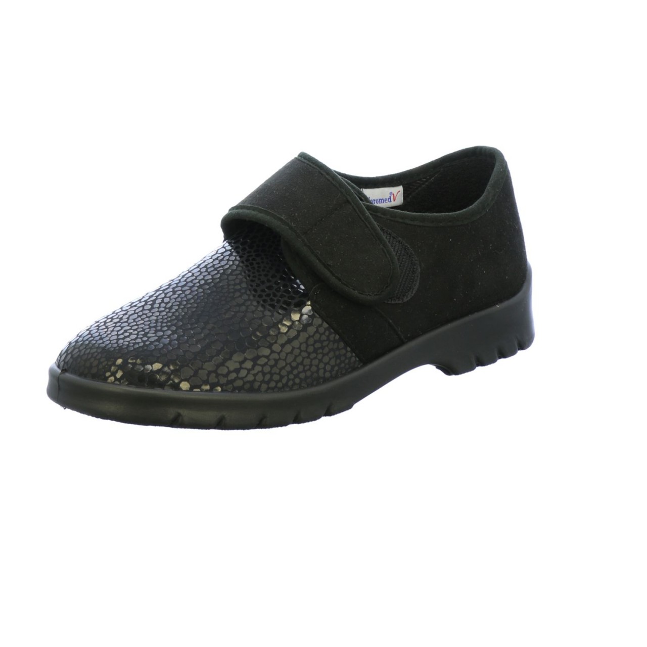 FLORETT Komfort Slipper schwarz Strasbourg