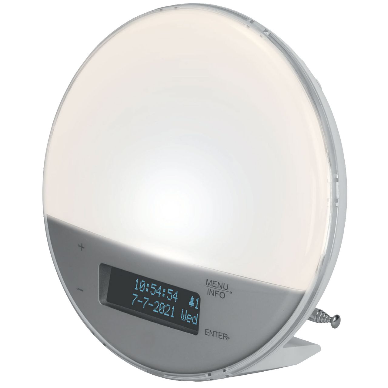 MIRAVAL Lichtwecker DAB  FM Radiowecker Sonnenaufgangssimulation