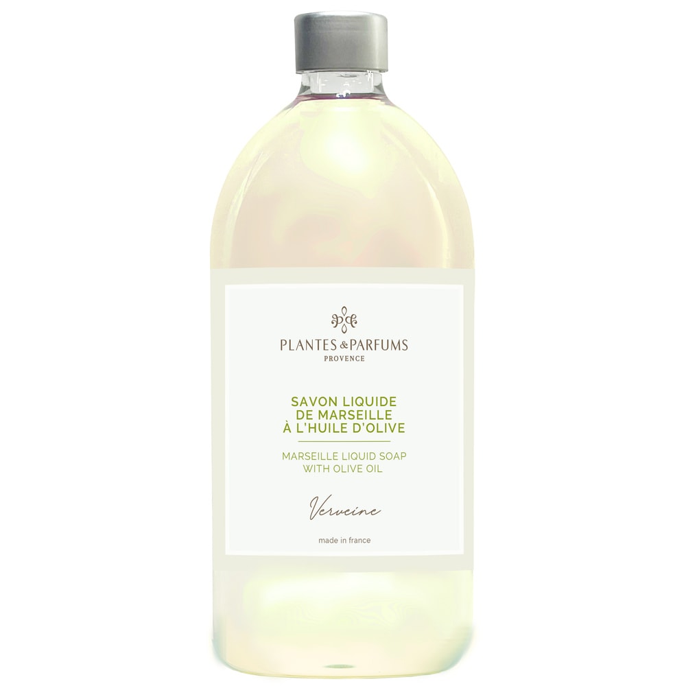 Plantes et Parfums Parfum Verveine Recharge Savon Liquide de Marseille