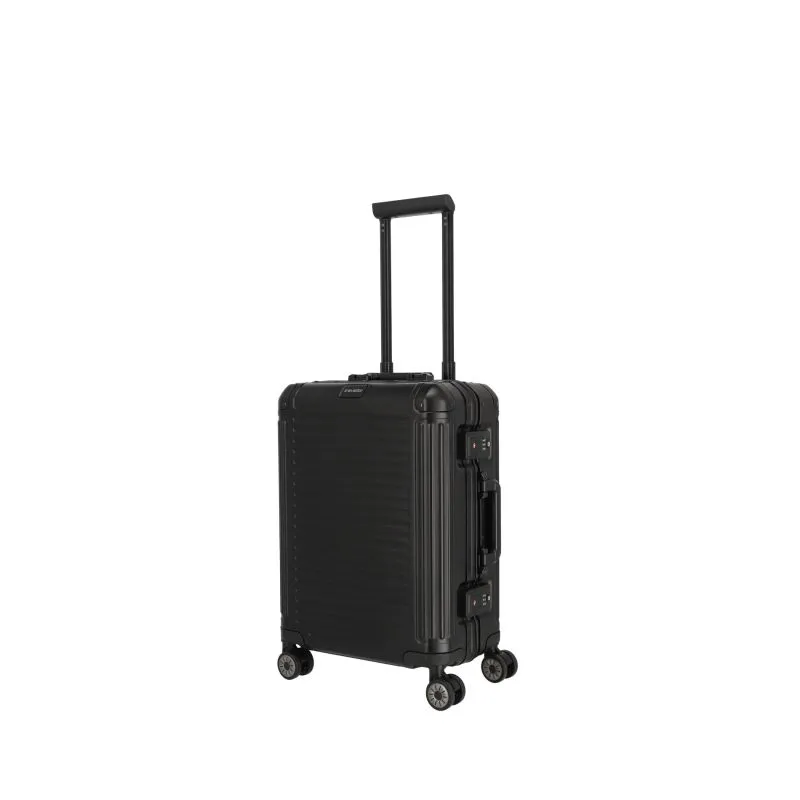Travelite NEXT Trolley S mit 4 Rollen (55cm) - Schwarz