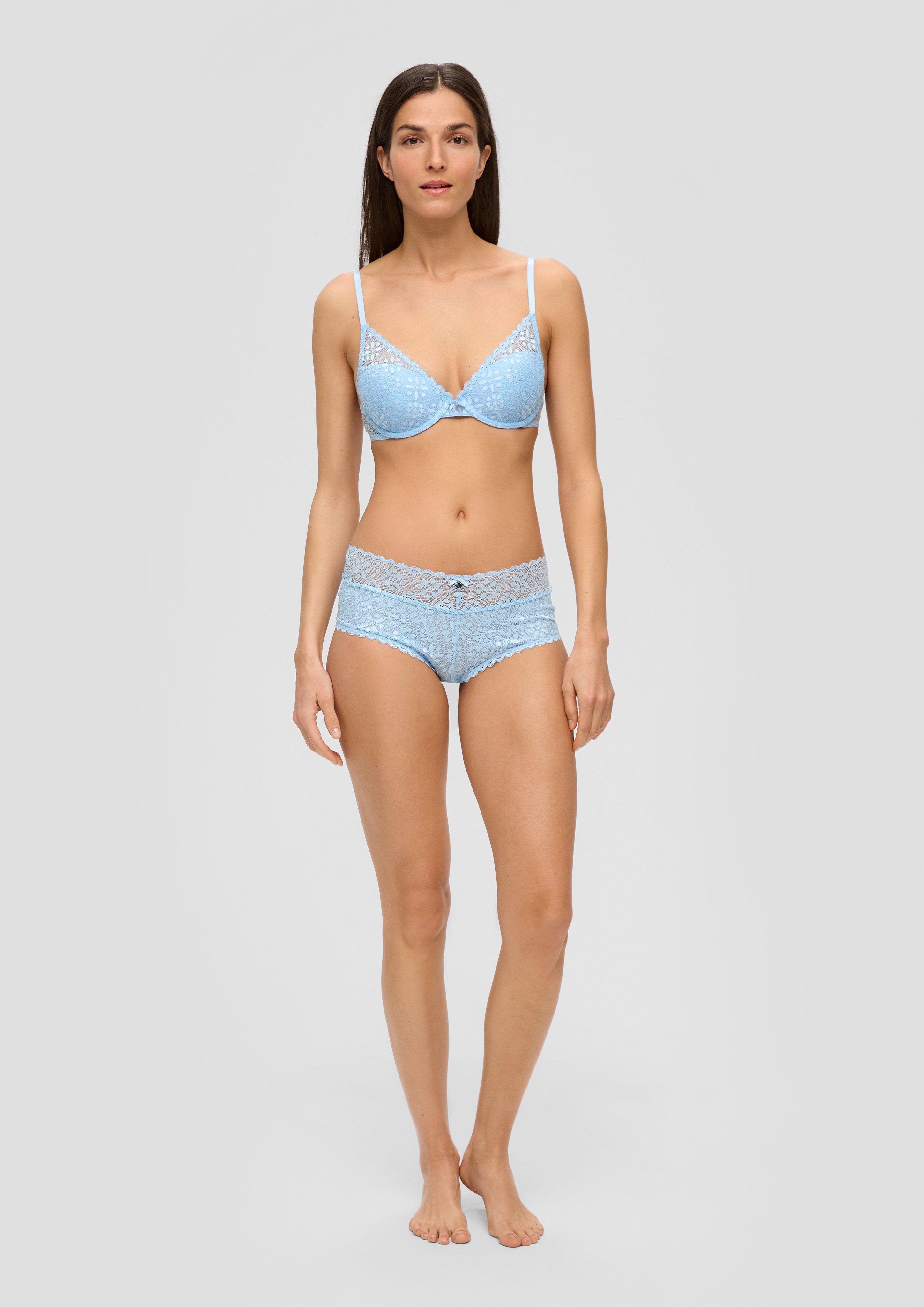 Highwaist-Slip mit Spitze  6006273-18