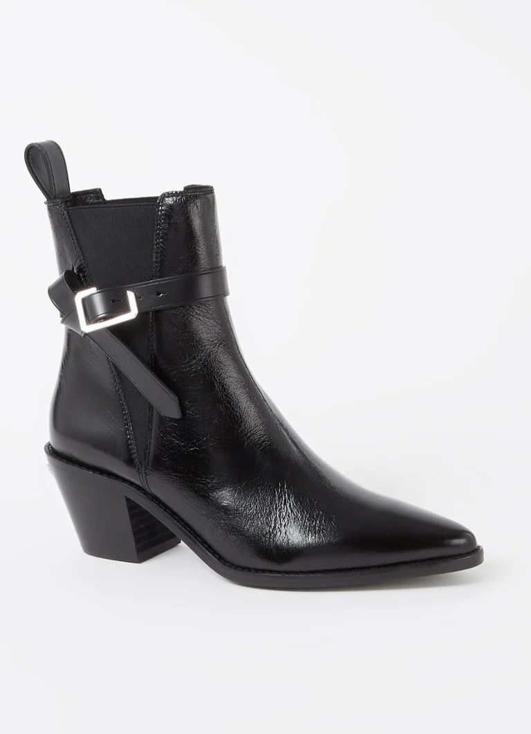 Botine din piele Zadig&Voltaire Tyler Cecilia Vintage