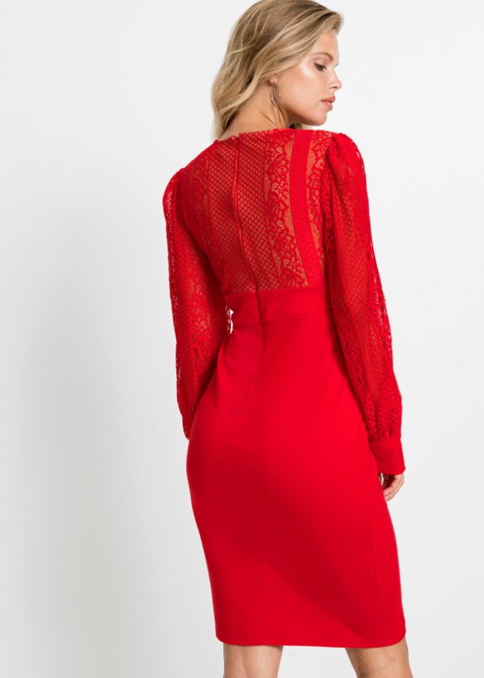 Kleid mit Spitze