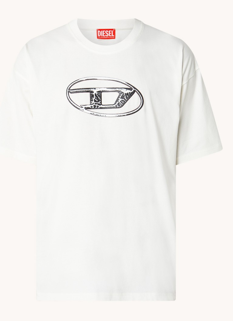 Tricou Diesel T-Boxt-Q22 cu logo imprimat