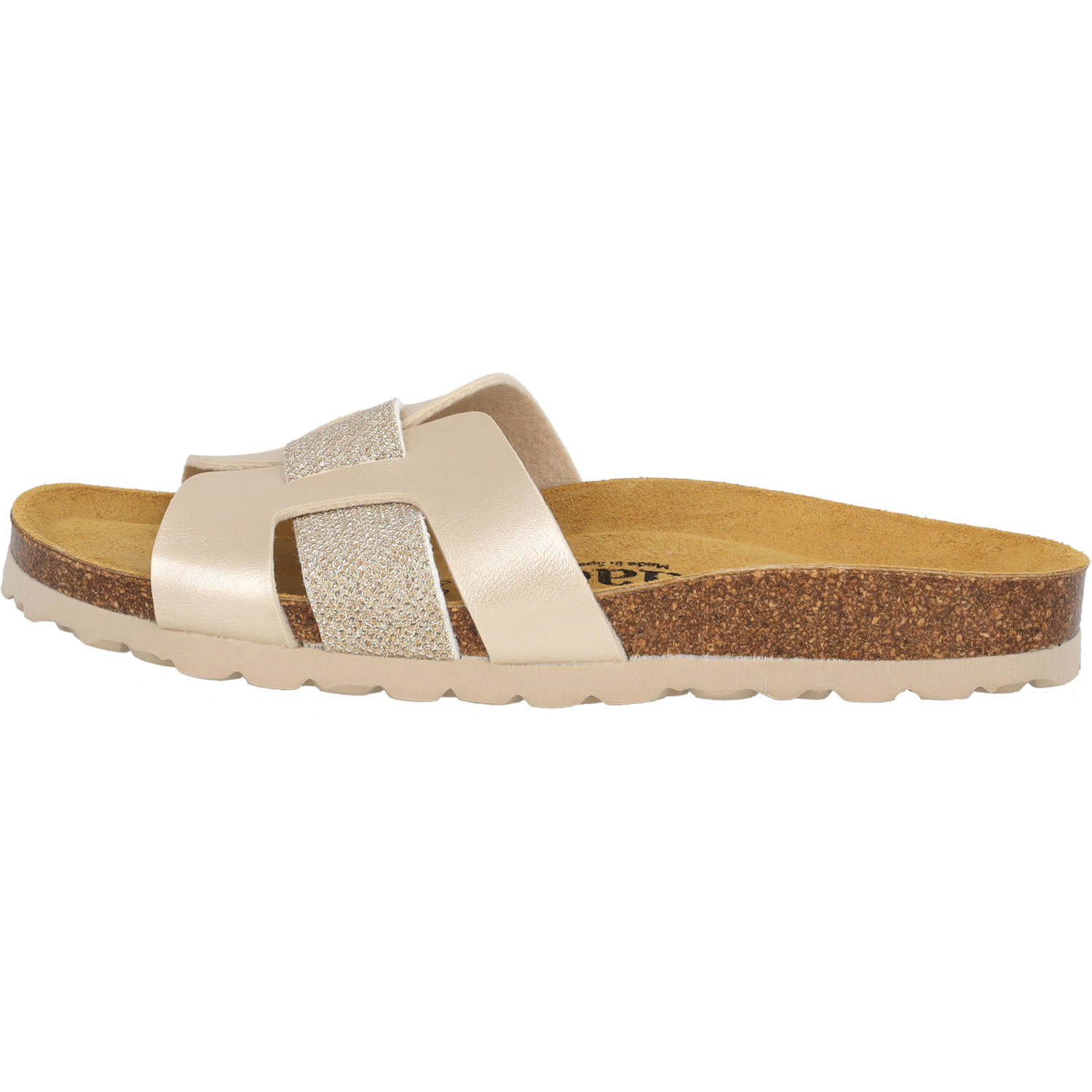 Palado Crisui, Pantoletten, Damen, Gold Metallic