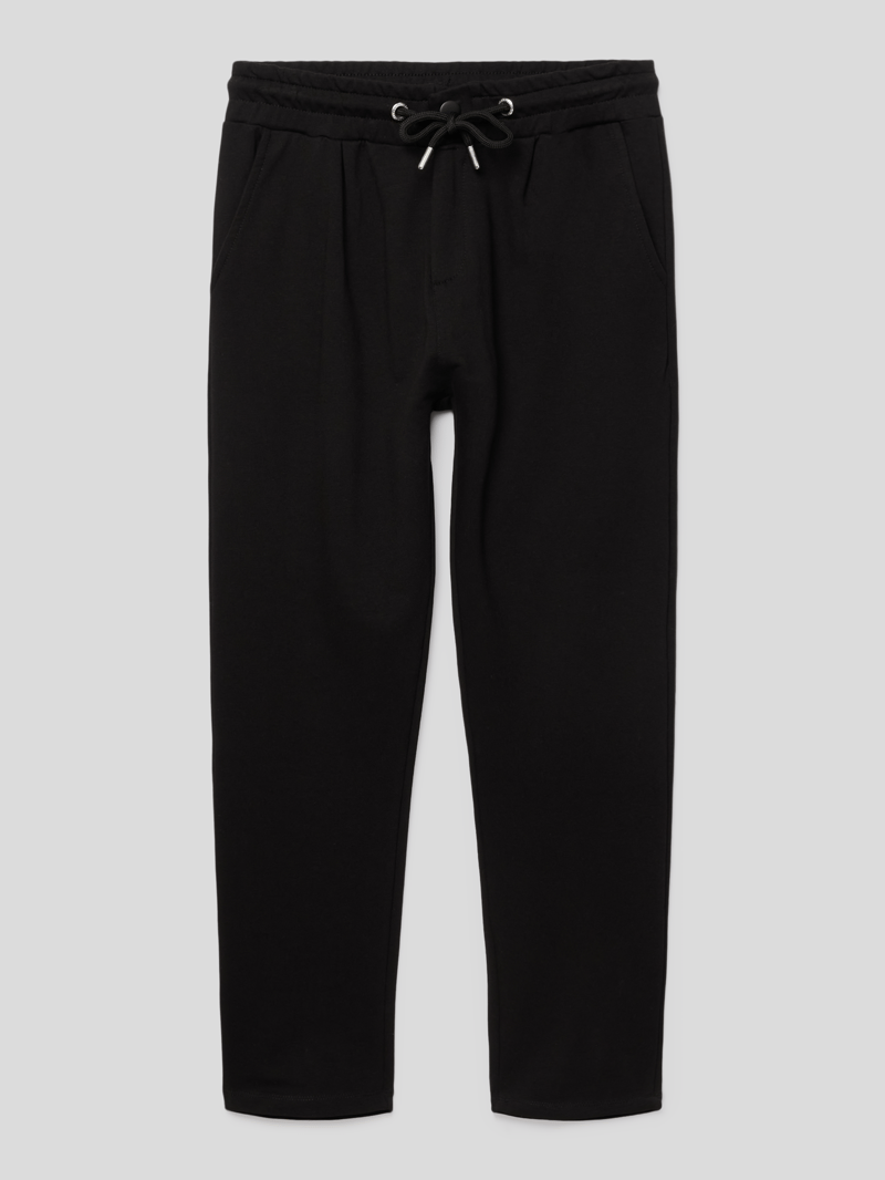 Sweatpants mit Eingrifftaschen in schwarz