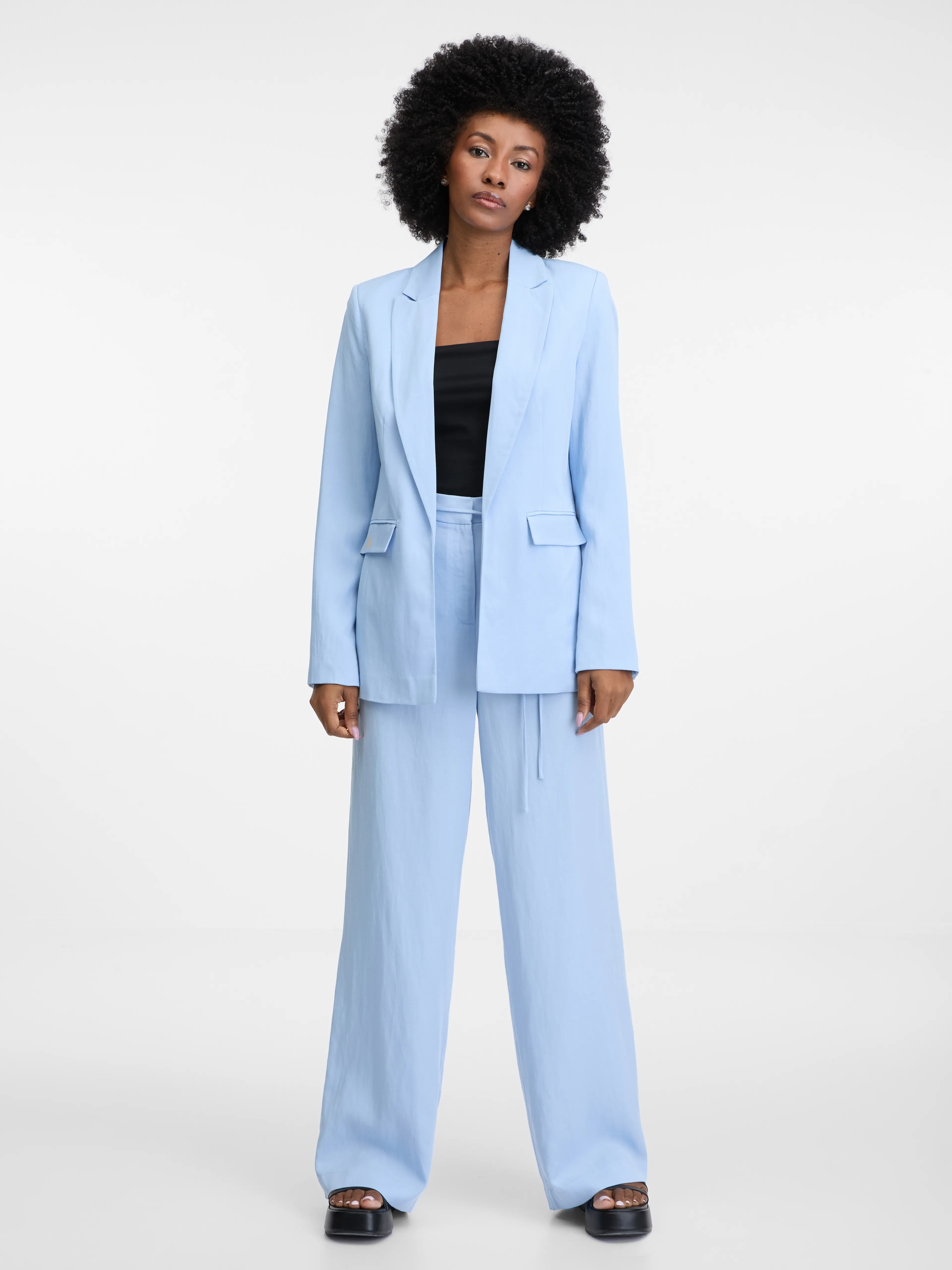 Hellblaue Damenjacke ORSAY