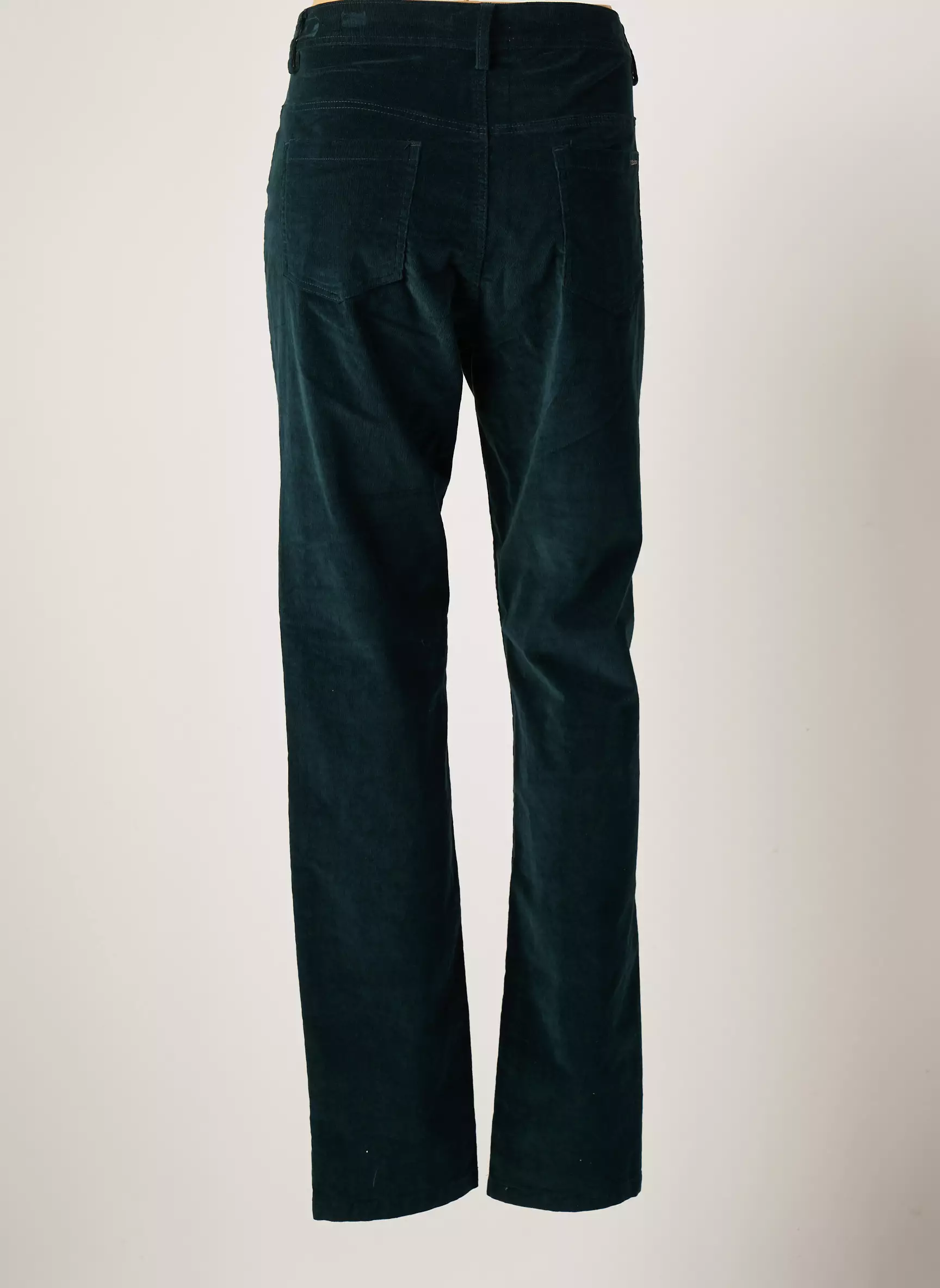 S Quise Pantalons Slim Femme couleur vert