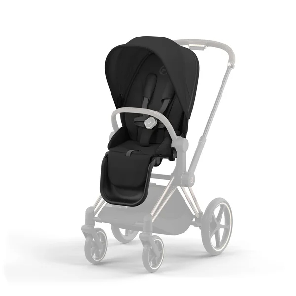 Cybex Priam V4 Stroller Set Tan with matte black frame