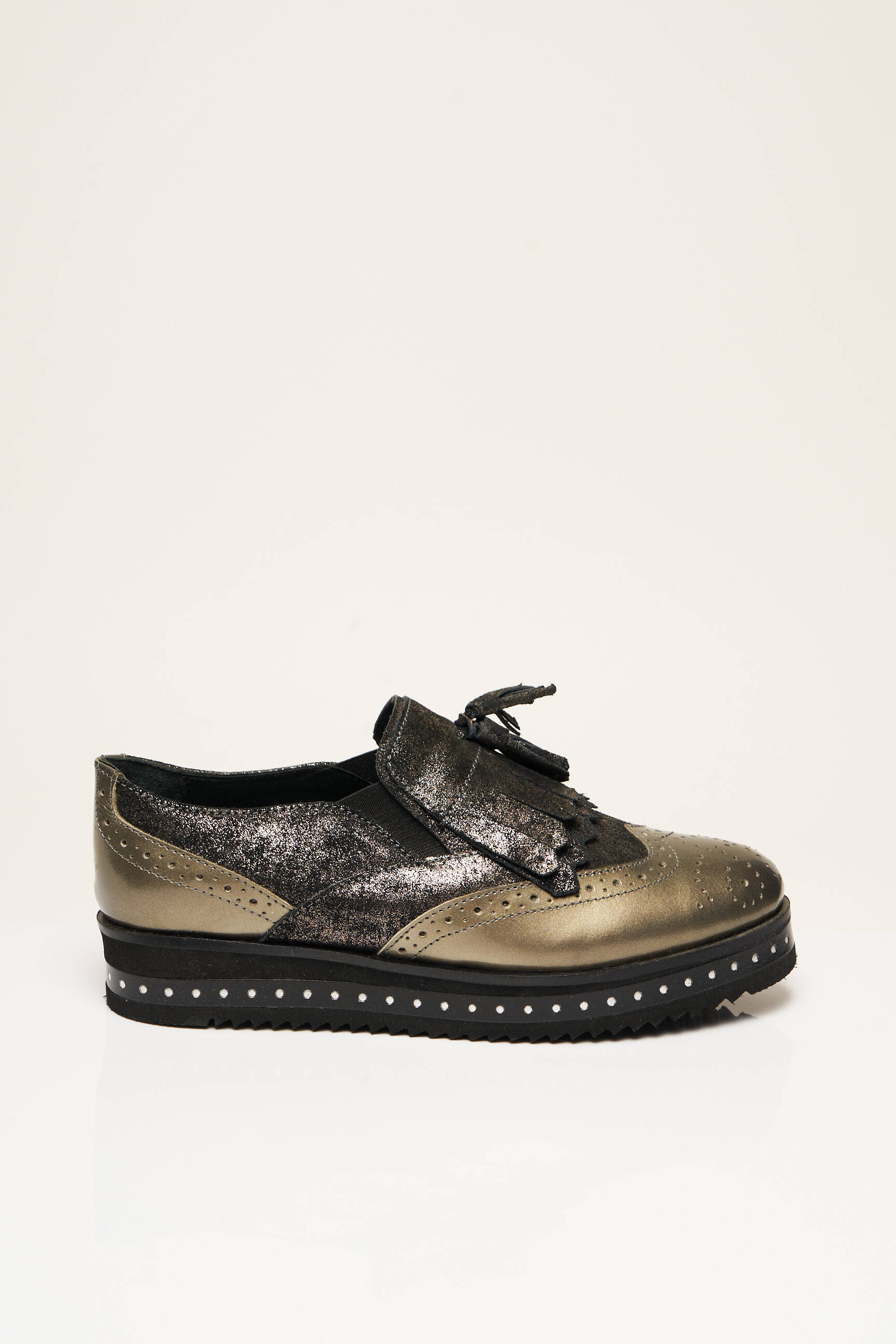 Metamorf Ose Derby Femme couleur gris