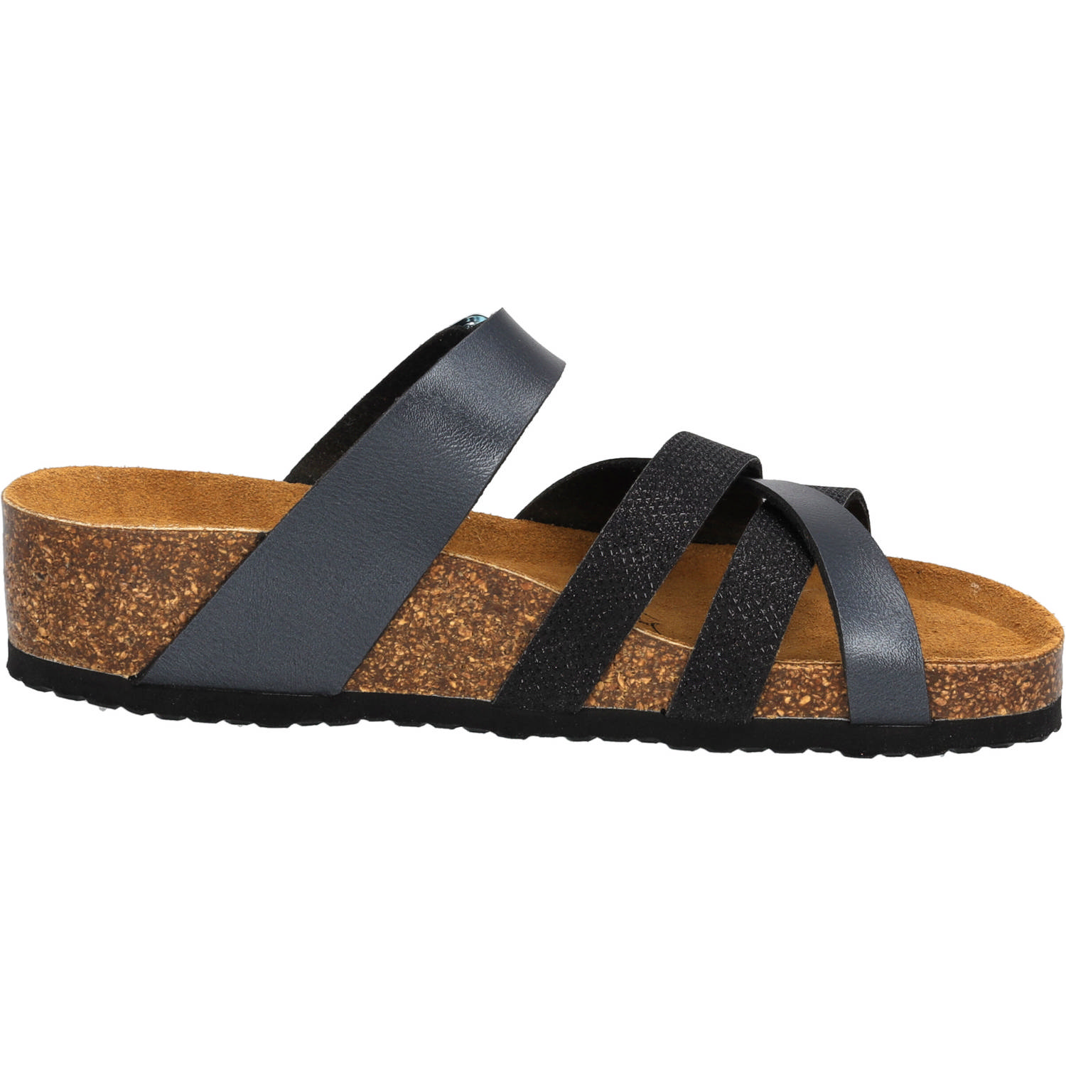 Palado Balmur, Pantoletten, Damen, Anthrazit Metallic