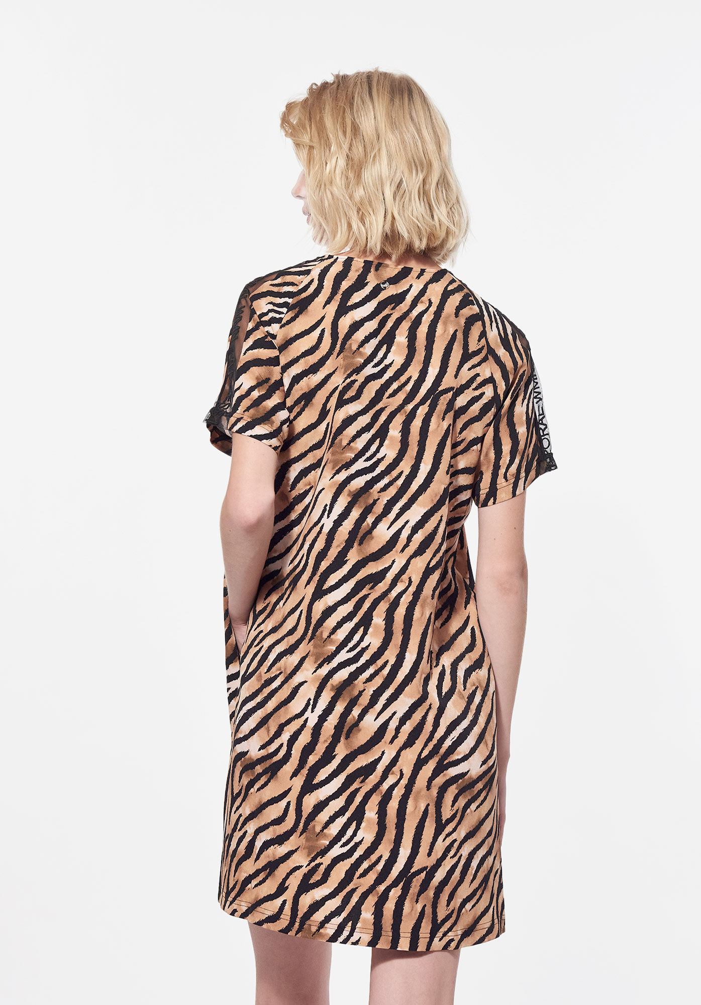 VEZUV  Robe Femme en 100% polyester recyclé