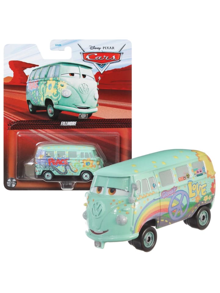 Disney Cars Fillmore | FLL37 | Disney Cars | Cast 1:55 Autos | Mattel Fahrzeuge günstig kaufen onesize