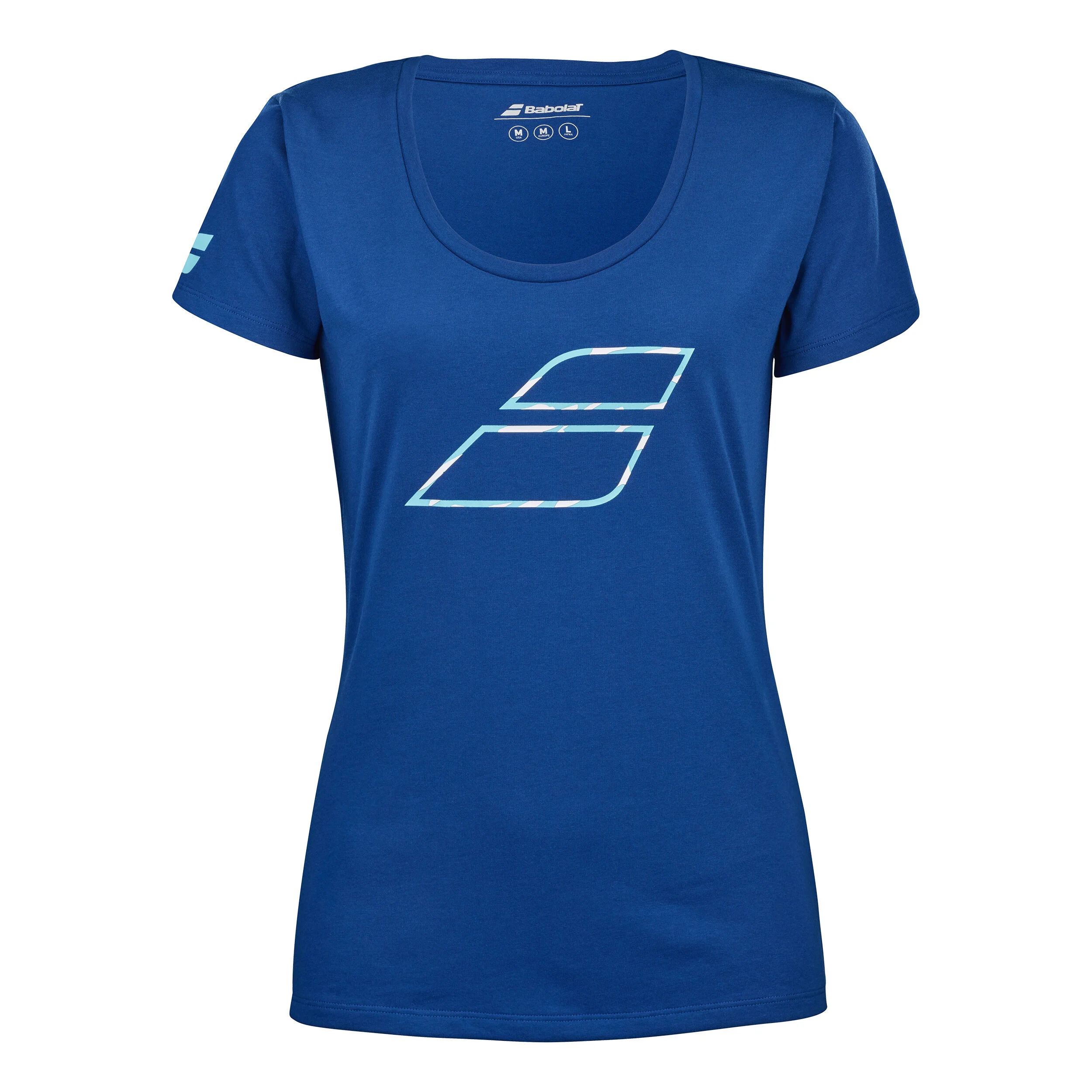 Exercise Flag T-Shirt Damen - Blau