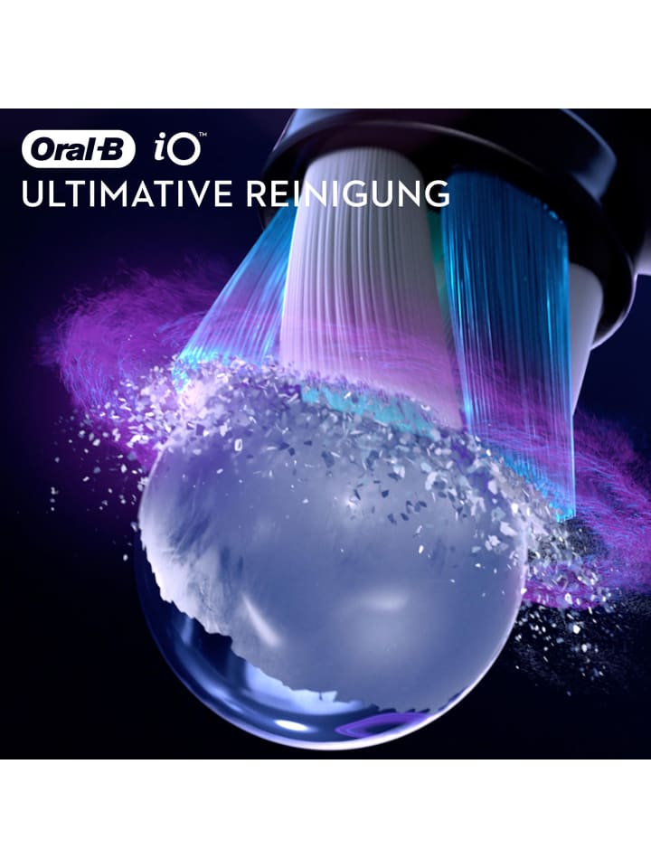 Oral-B 2 er-Set iO Ultimative Reinigung 2er Aufsteckbürsten weiß in Schwarz günstig kaufen onesize