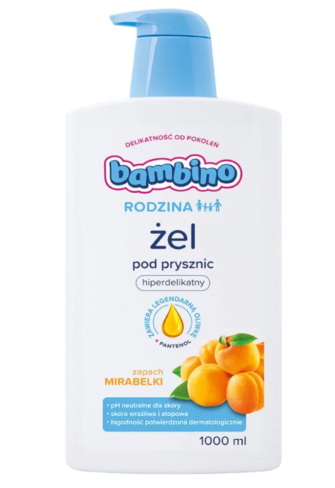 Bambino porodični gel za tuširanje s mirisom šljive Mirabelle