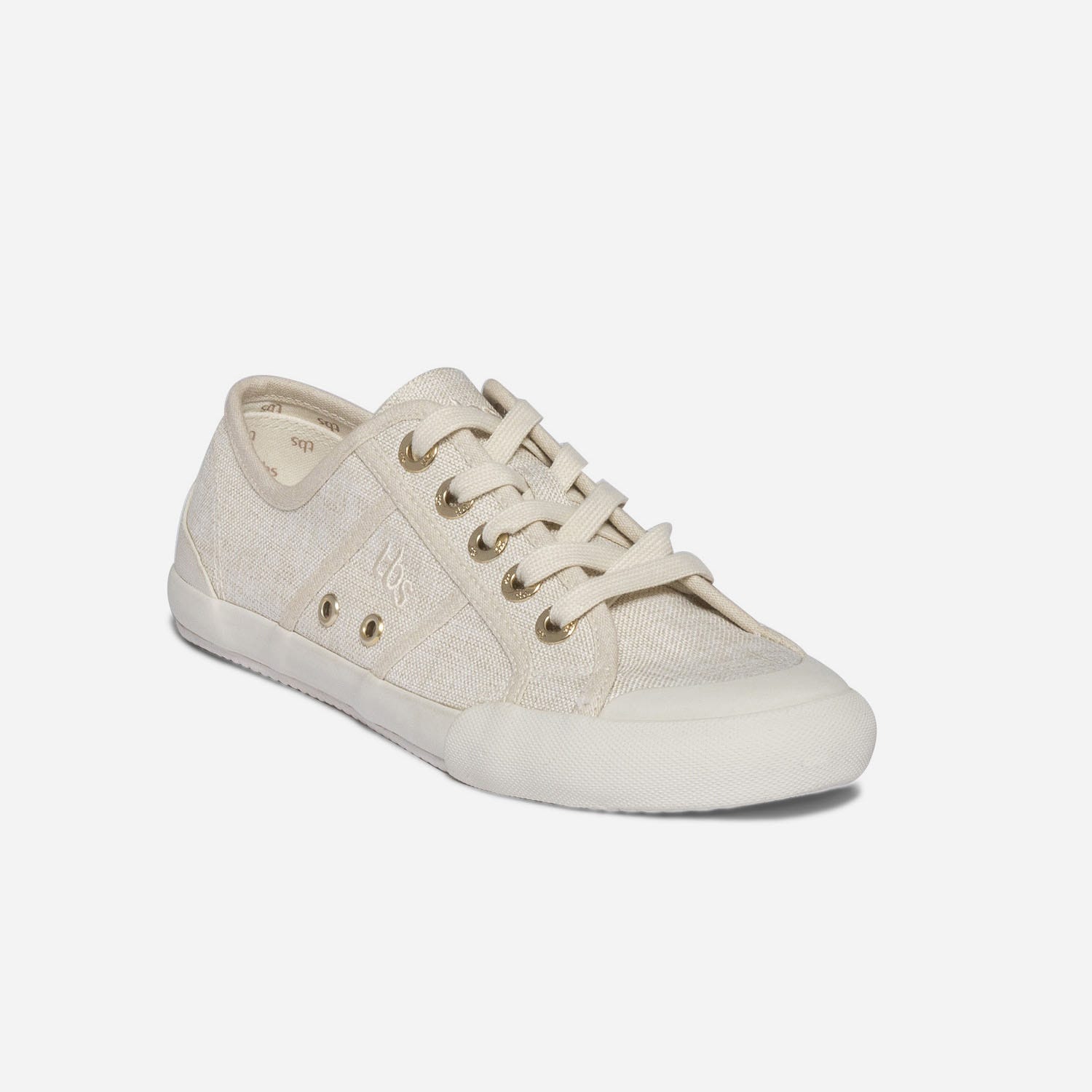 Tennis TBS beige chiné en toile