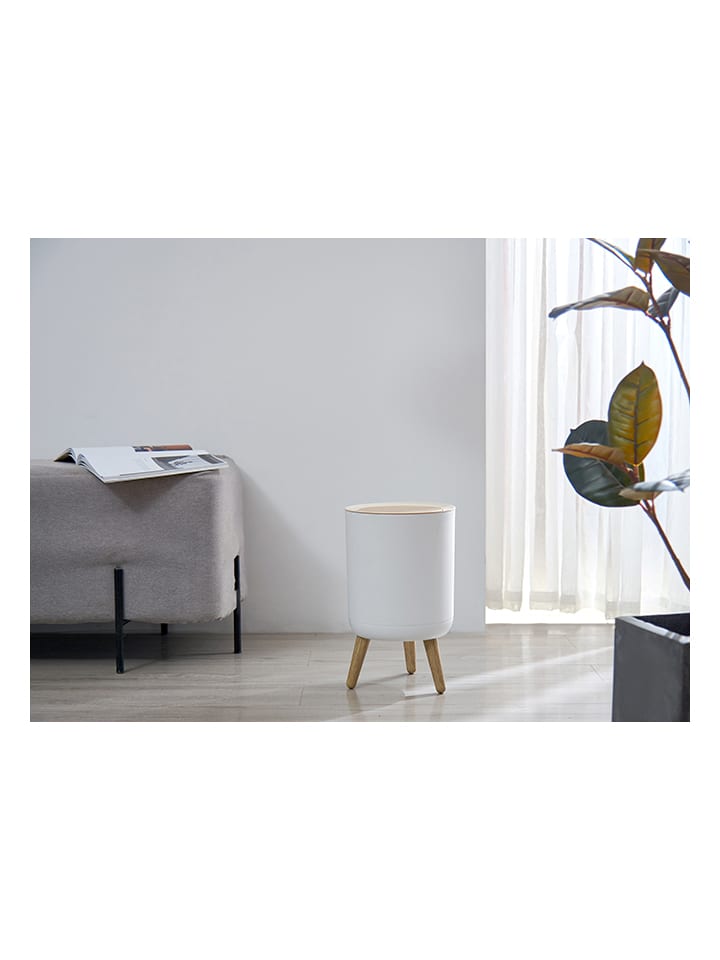 Kitchen Move Touch-Mülleimer in Weiß/ Natur - 7 l günstig kaufen onesize