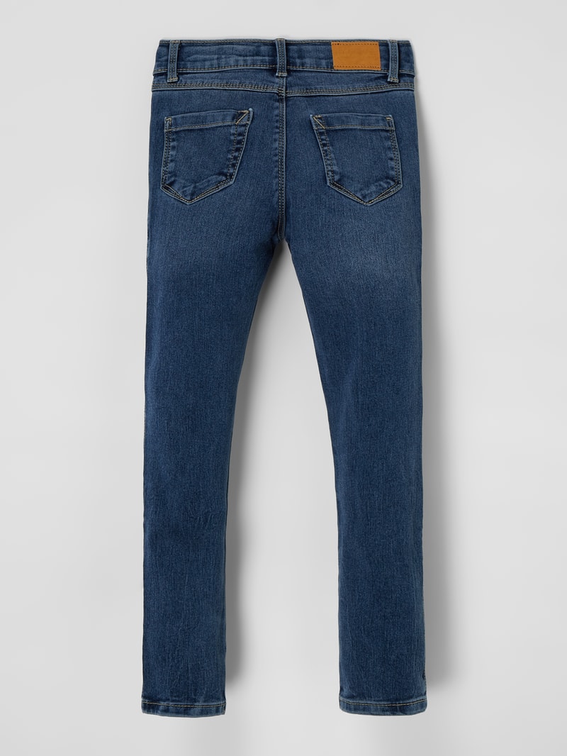Skinny Fit Jeans mit Stretch-Anteil Modell 'Royal' in blau