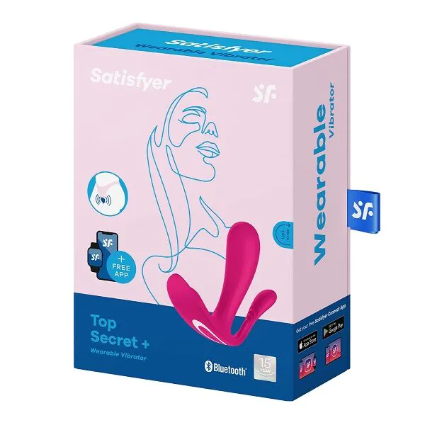 Satisfyer Masażer Top Secret + Connect aplikacija