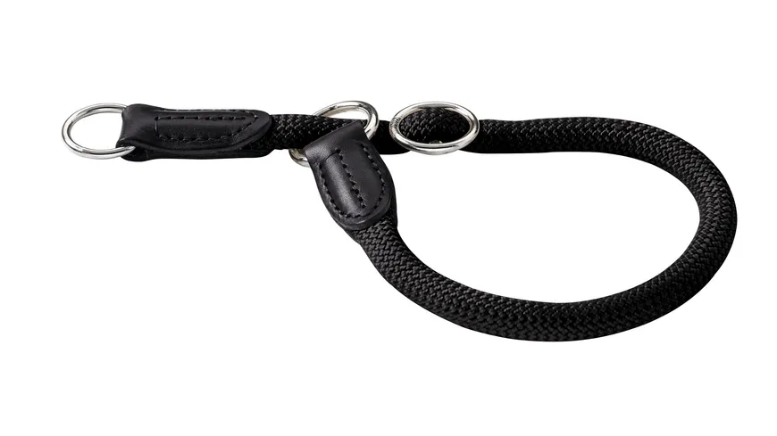 Hunter Hunde Dressurhalsung Freestyle, Farbe: petrol, Maße: 35 / 0,8 cm