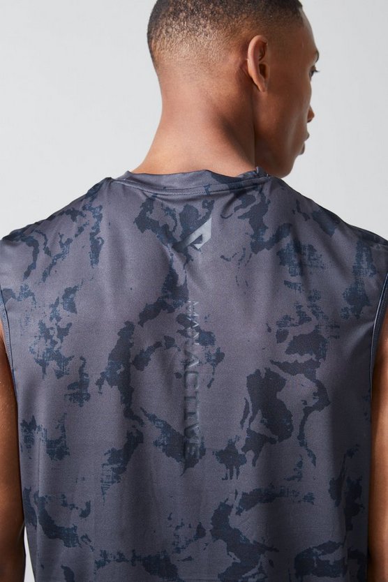 Active Tanktop mit Acid-Waschung