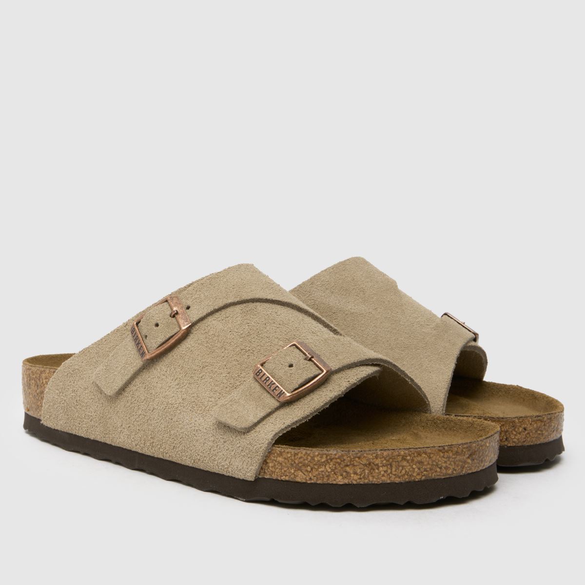 BIRKENSTOCK Zürich sandaler i taupe