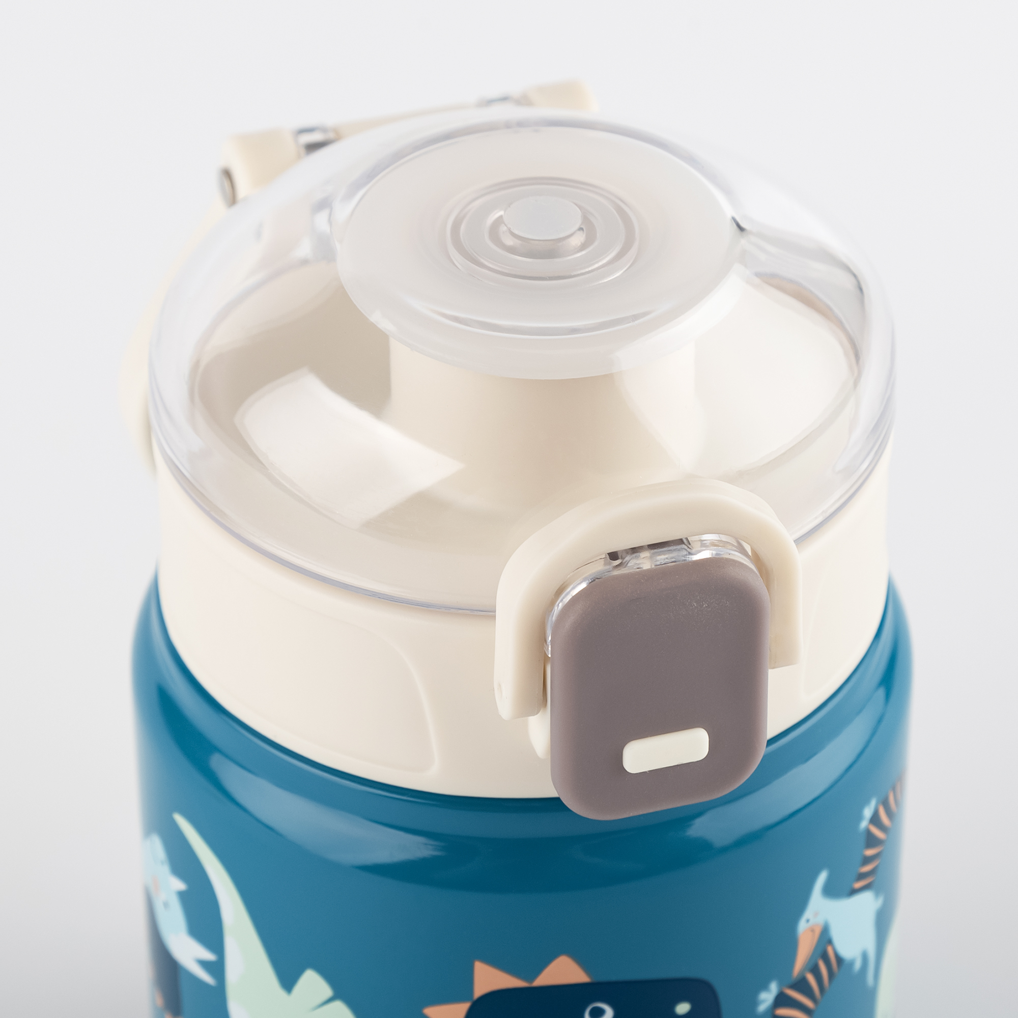 Kinder Edelstahl Trinkflasche Dino, 400 ml