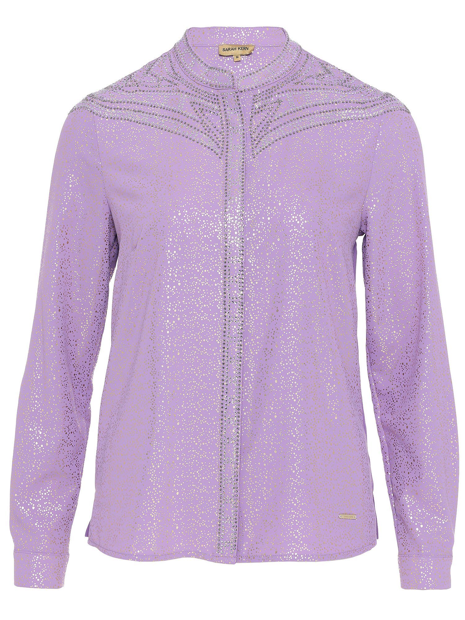 Sarah Kern Schlupfbluse mit Strass- und Glitzerdetails