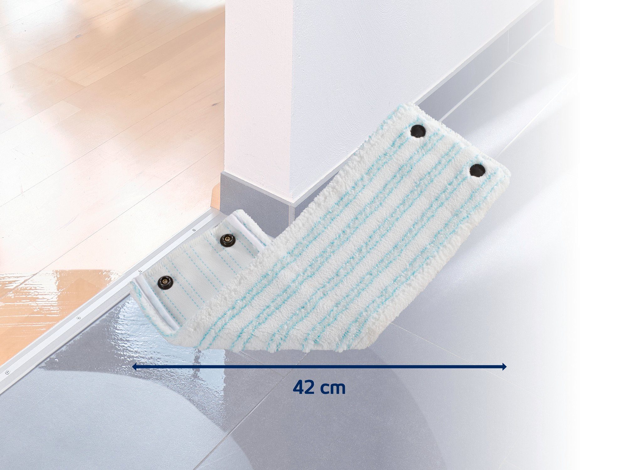Leifheit Bundle Wischbezug CLEAN TWIST XL/Combi XL micro duo (2er Set) Wischbezug