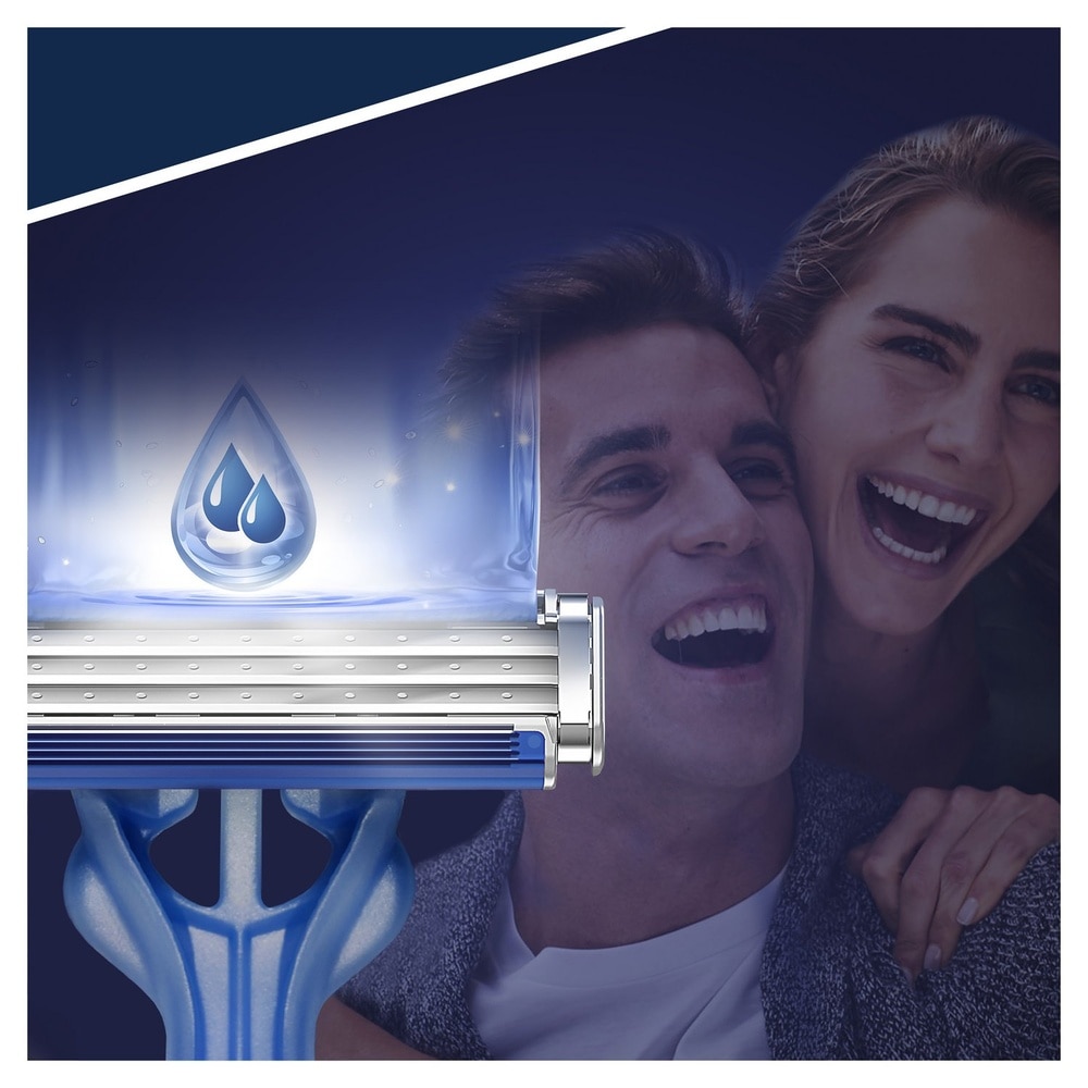 gillette Gillette Blue 3 Rasoirs Jetables x 8 Rasoirs Jetables