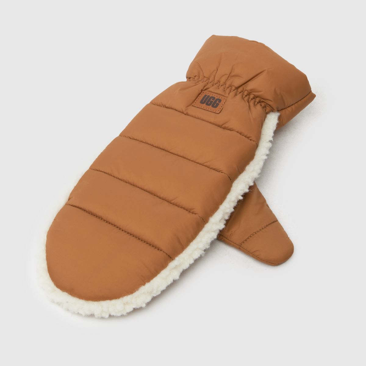 UGG chestnut fluff mitten