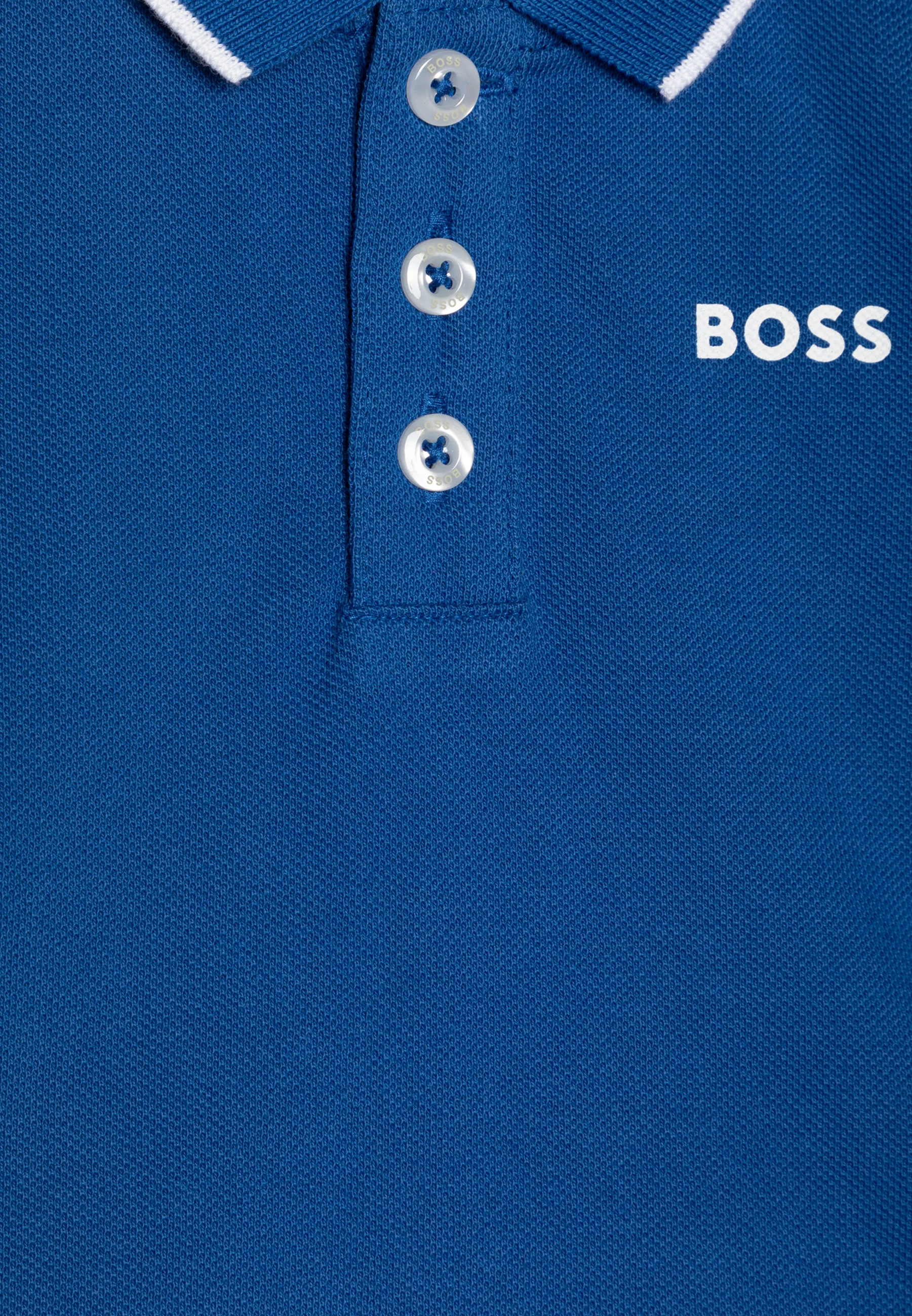 BOSS Kidswear - Polo de manga corta para bebé