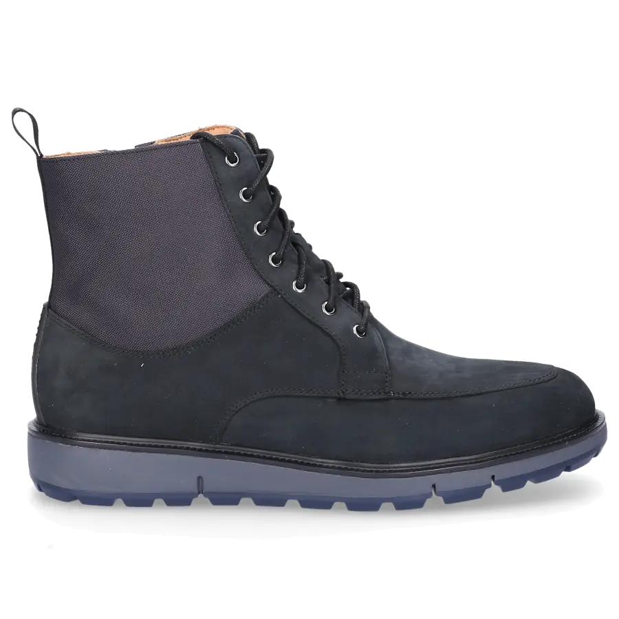 Swims - Schnürschuhe MOTION COUNTRY BOOT Veloursleder - schwarz